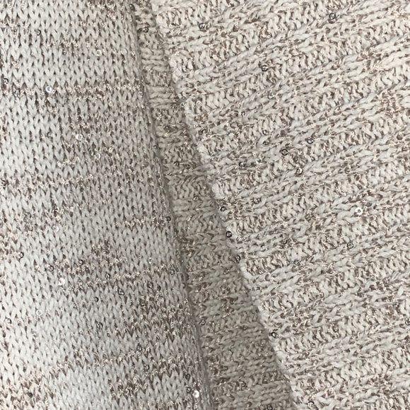 International Concepts “sparkle me up” heavy‎  shawl sequin cardigan - Picture 2 of 5